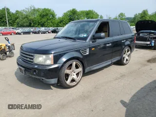 2008 Land Rover Range Rover Sport HSE with VIN SALSK25468A152891, listed as a Copart auction lot 59796465 with 128,288 mi miles and Clean title. Bid and sale history available at DreamBid. Image 1.