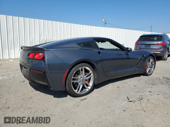 2014 Chevrolet Corvette Z51 2LT with VIN 1G1YJ2D75E5127249, listed as a Copart auction lot 71869424 with 34,818 mi miles and Non repairable. Bid and sale history available at DreamBid. Image 3.