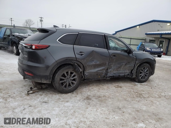 2020 Mazda CX-9 Sport with VIN JM3TCBBY4L0407009, listed as a Copart auction lot 41737215 with 48,219 mi miles and Salvage Title. Bid and sale history available at carsss.com. Image 3.