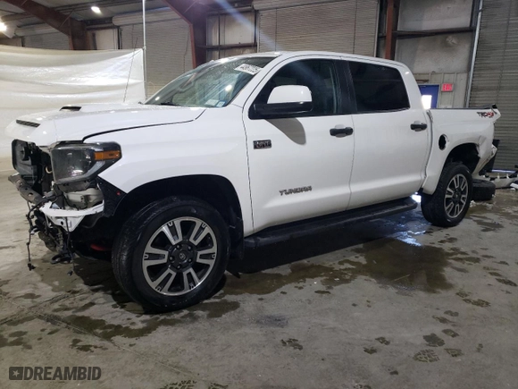 2019 Toyota Tundra 4WD SR5 with VIN 5TFDY5F18KX780167, listed as a Copart auction lot 44967225 with NaN miles and Salvage Title. Bid and sale history available at carsss.com. Image 1.