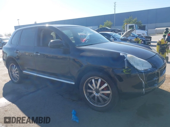 2004 Porsche Cayenne S with VIN WP1AB29P74LA64484, listed as a IAAI auction lot 41414202 with 163,535 mi miles. Bid and sale history available at carsss.com. Image 1.
