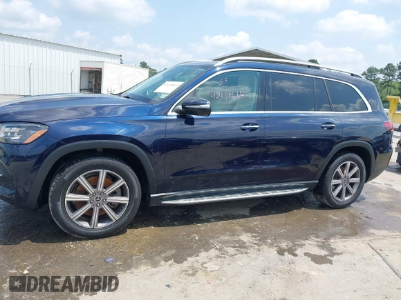 2022 Mercedes-Benz GLS 450 with VIN 4JGFF5KE7NA658975, listed as a IAAI auction lot 42439664 with 52,431 mi miles and . Bid and sale history available at DreamBid. Image 14.