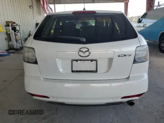 2010 Mazda CX-7 Sport with VIN JM3ER2W5XA0343000, listed as a Copart auction lot 51587135 with 103,740 mi miles and Salvage Title. Bid and sale history available at carsss.com. Image 6.