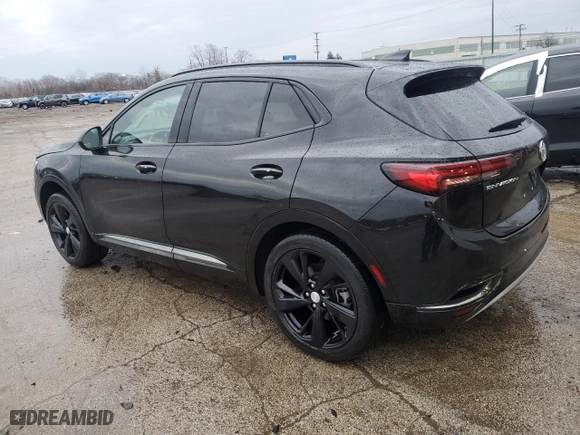 2021 Buick Envision Essence with VIN LRBFZNR43MD105230, listed as a Copart auction lot 47803995 with 35,508 mi miles and Salvage Title. Bid and sale history available at carsss.com. Image 2.