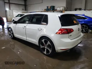 2015 Volkswagen Golf GTI SE with VIN 3VW5T7AU6FM000353, listed as a Copart auction lot 50145825 with 107,342 mi miles and Salvage Title. Bid and sale history available at carsss.com. Image 2.