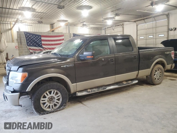 2009 Ford F-150 XL with VIN 1FTPW14V49KC35690, listed as a Copart auction lot 50414375 with 291,499 mi miles and Non repairable. Bid and sale history available at DreamBid. Image 1.