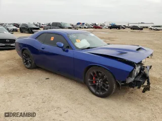 2022 Dodge Challenger R/T Scat Pack with VIN 2C3CDZFJ3NH123661, listed as a Copart auction lot 48146535 with 39,048 mi miles and Salvage Title. Bid and sale history available at carsss.com. Image 4.
