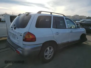 2004 Hyundai Santa Fe GLS with VIN KM8SC13E64U668201, listed as a Copart auction lot 87076394 with 107,853 mi miles and Salvage Title. Bid and sale history available at carsss.com. Image 3.