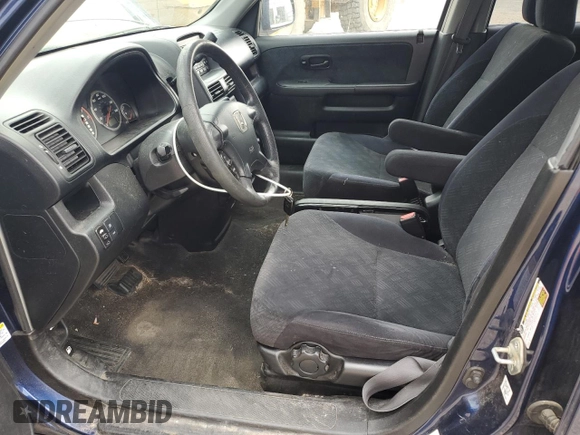 2005 Honda CR-V EX with VIN JHLRD78815C012648, listed as a Copart auction lot 57582485 with 290,300 mi miles and Clean Title. Bid and sale history available at DreamBid. Image 7.