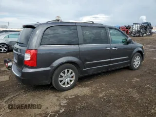 2015 Chrysler Town & Country Touring with VIN 2C4RC1BG7FR526106, listed as a Copart auction lot 54184395 with 75,417 mi miles and Salvage Title. Bid and sale history available at DreamBid. Image 3.