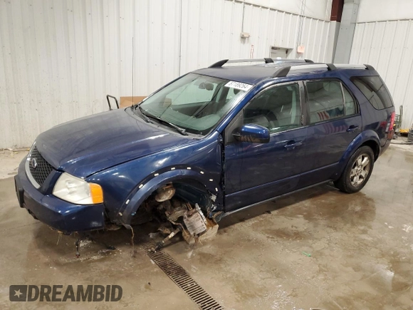 2006 Ford Freestyle Limited with VIN 1FMZK03146GA15439, listed as a Copart auction lot 87189264 with 0 mi miles and Non Repairable. Bid and sale history available at carsss.com. Image 1.