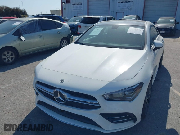 2021 Mercedes-Benz CLA with VIN W1K5J5BB6MN234740, listed as a IAAI auction lot 41835551 with 27,638 mi miles. Bid and sale history available at carsss.com. Image 18.