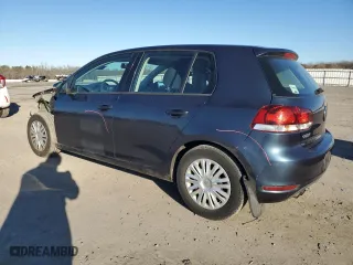 2010 Volkswagen Golf with VIN WVWDB7AJ5AW300708, listed as a Copart auction lot 45302605 with 47,242 mi miles and Salvage Title. Bid and sale history available at carsss.com. Image 2.