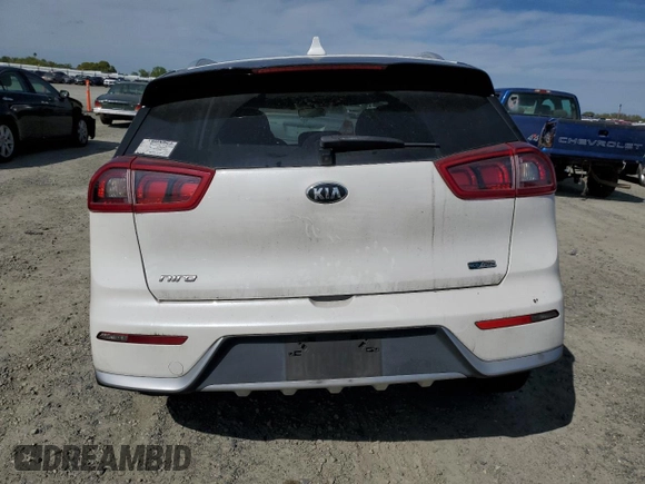 2019 Kia Niro LX with VIN KNDCB3LC1K5266082, listed as a Copart auction lot 50840755 with 74,286 mi miles and Salvage Title. Bid and sale history available at carsss.com. Image 6.