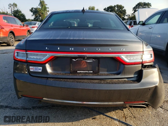 2020 Lincoln Continental Standard with VIN 1LN6L9PK9L5602959, listed as a Copart auction lot 65956554 with 66,608 mi miles and Salvage Title. Bid and sale history available at carsss.com. Image 6.