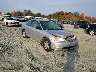 2002 Honda Civic LX with VIN 1HGEM21562L044085, listed as a Copart auction lot 78772524 with 276,449 mi miles and Salvage Title. Bid and sale history available at carsss.com. Image 10.