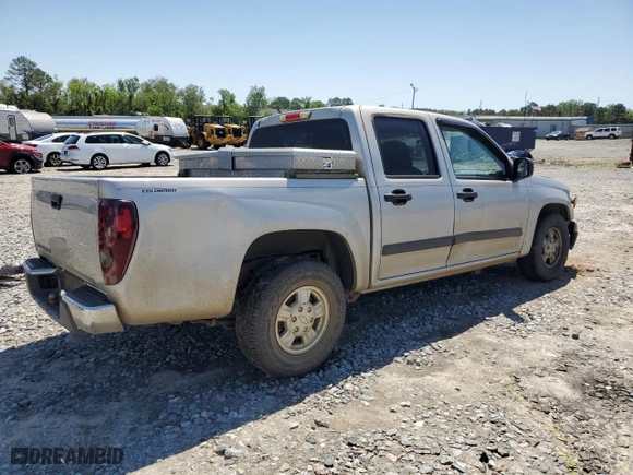 2008 Chevrolet Colorado LT w/1LT with VIN 1GCCS139788129700, listed as a Copart auction lot 52102125 with 246,506 mi miles and Salvage Title. Bid and sale history available at carsss.com. Image 3.