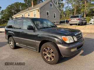 2004 Lexus LX 470 with VIN JTJHT00W44354386, listed as a Copart auction lot 63816455 with 389,442 mi miles and Clean title. Bid and sale history available at DreamBid. Image 1.