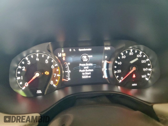 2025 Jeep Compass Limited with VIN 3C4NJDCN5ST584600, listed as a Copart auction lot 64400085 with 5,229 mi miles and Clean title. Bid and sale history available at DreamBid. Image 9.