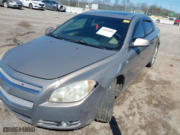 2008 Chevrolet Malibu LTZ with VIN 1G1ZK57788F214317, listed as a IAAI auction lot 41864904 with 161,426 mi miles. Bid and sale history available at carsss.com. Image 2.