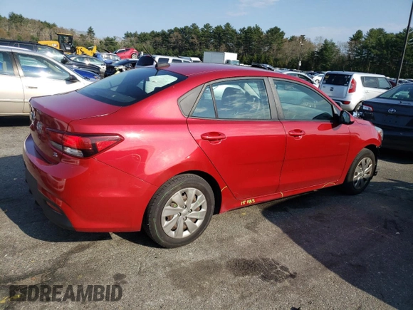 2018 Kia Rio S with VIN 3KPA24AB6JE070665, listed as a Copart auction lot 52719174 with 81,411 mi miles and Salvage Title. Bid and sale history available at carsss.com. Image 3.