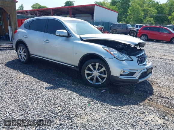 2017 Infiniti QX50 with VIN JN1BJ0RP0HM384648, listed as a IAAI auction lot 42290211 with 86,572 mi miles and . Bid and sale history available at DreamBid. Image 1.
