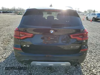 2019 BMW X3 xDrive30i with VIN 5UXTR9C53KLD97124, listed as a Copart auction lot 52255065 with 144,994 mi miles and Clean Title. Bid and sale history available at carsss.com. Image 6.