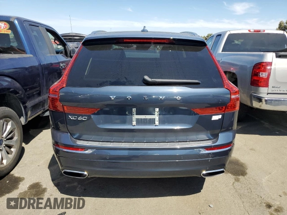 2021 Volvo XC60 Inscription Expression with VIN YV4BR0DK5M1841500, listed as a Copart auction lot 65078144 with 31,557 mi miles and Salvage title. Bid and sale history available at DreamBid. Image 6.