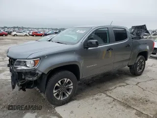 2022 Chevrolet Colorado 4WD Z71 z VIN 1GCGTDEN0N1216109, wystawiony jako Copart lot #58567235 z przebiegiem 65 484 mil mil oraz Szkoda całkowita • Salvage title. Historia ofert i sprzedaży dostępna na DreamBid. Obrazek 1.