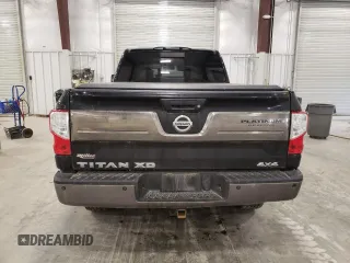 2016 Nissan Titan XD Platinum Reserve with VIN 1N6BA1F49GN517376, listed as a Copart auction lot 81189484 with 147,435 mi miles and Salvage Title. Bid and sale history available at carsss.com. Image 6.