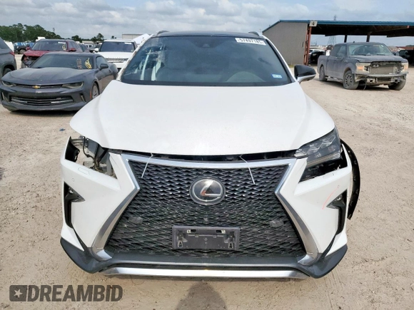 2018 Lexus RX 350 z VIN 2T2BZMCA7JC154055, wystawiony jako Copart lot #57497185 z przebiegiem 126 640 mil mil oraz Szkody całkowita. Historia ofert i sprzedaży dostępna na DreamBid. Obrazek 5.
