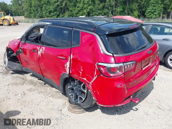 2020 Jeep Compass Trailhawk с VIN 3C4NJDDB6LT111567, выставлен на аукционе IAAI как лот 39724387 с пробегом 95 380 миль миль и . История ставок и продаж доступна на DreamBid. Изображение 3.