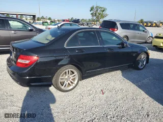 2012 Mercedes-Benz C-Class C 250 Sport with VIN WDDGF4HB0CA642541, listed as a Copart auction lot 51630215 with 80,254 mi miles and Clean Title. Bid and sale history available at carsss.com. Image 3.