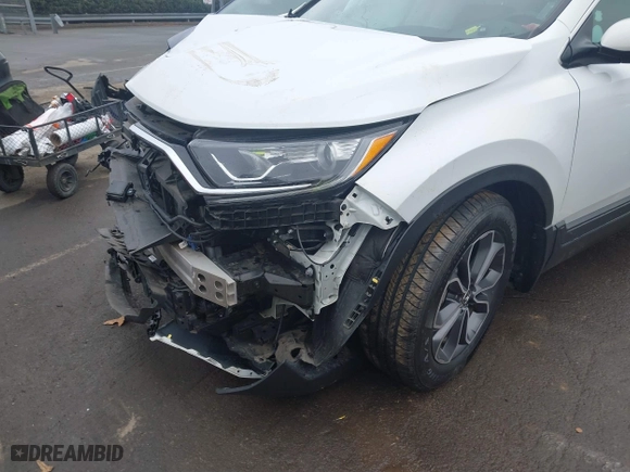 2022 Honda CR-V EX-L with VIN 7FARW1H84NE001719, listed as a IAAI auction lot 41415669 with 50,062 mi miles. Bid and sale history available at carsss.com. Image 19.