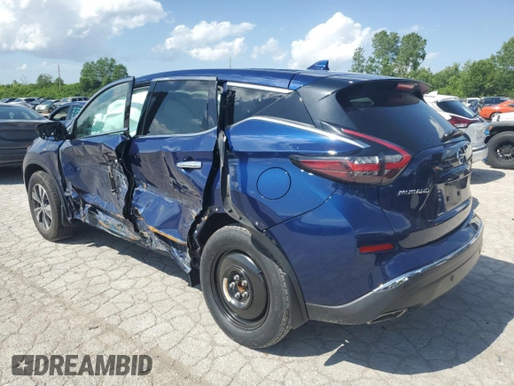 2020 Nissan Murano S with VIN 5N1AZ2AJ0LN122633, listed as a Copart auction lot 53847864 with 62,707 mi miles and Salvage title. Bid and sale history available at DreamBid. Image 2.