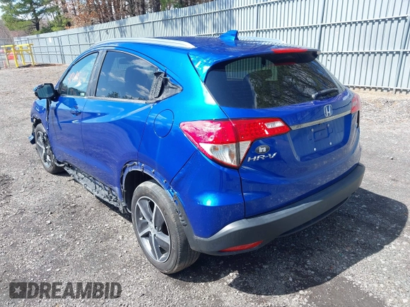 2022 Honda HR-V EX with VIN 3CZRU6H51NM734255, listed as a IAAI auction lot 41948056 with 45,585 mi miles. Bid and sale history available at carsss.com. Image 3.