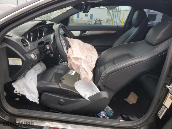 2013 Mercedes-Benz C-Class C 250 with VIN WDDGJ4HB1DG028076, listed as a Copart auction lot 50884695 with 0 mi miles and Salvage Title. Bid and sale history available at carsss.com. Image 7.