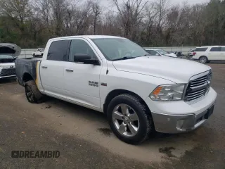 2016 Ram 1500 Big Horn with VIN 3C6RR6LT7GG300993, listed as a Copart auction lot 88997555 with 107,913 mi miles and Salvage Title. Bid and sale history available at carsss.com. Image 4.