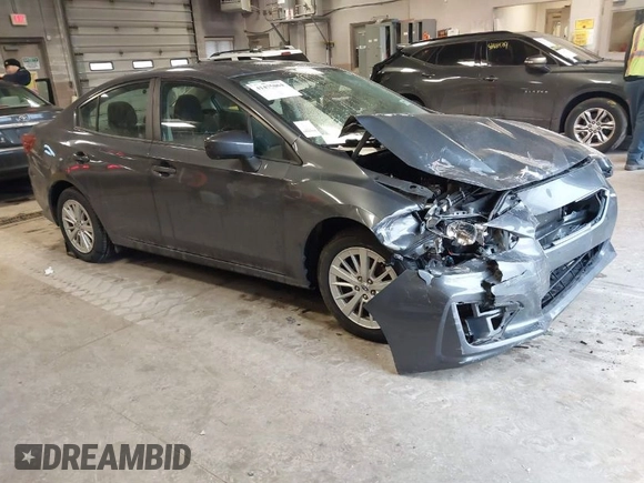 2018 Subaru Impreza Premium z VIN 4S3GKAD67J3619711, wystawiony jako IAAI lot #41475064 z przebiegiem 58 818 mil mil oraz . Historia ofert i sprzedaży dostępna na DreamBid. Obrazek 1.
