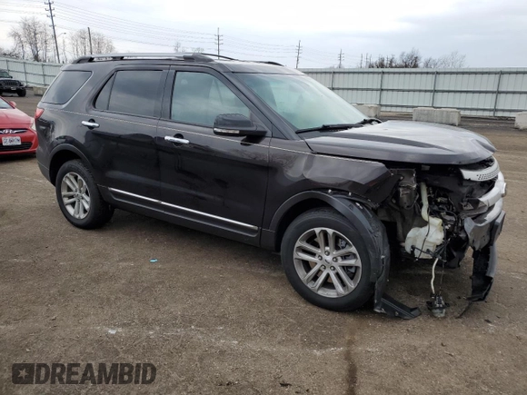 2014 Ford Explorer XLT with VIN 1FM5K8D8XEGC50516, listed as a Copart auction lot 74613863 with 204,166 mi miles and Non Repairable. Bid and sale history available at DreamBid. Image 4.
