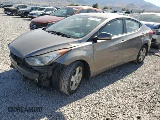 2013 Hyundai Elantra GLS with VIN 5NPDH4AE3DH297771, listed as a Copart auction lot 63773035 with 150,503 mi miles and Salvage title. Bid and sale history available at DreamBid. Image 1.