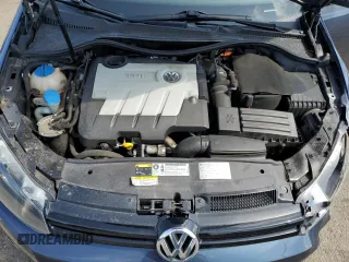 2014 Volkswagen Golf TDI w/Sunroof & Nav с VIN WVWDM7AJ9EW006745, выставлен на аукционе Copart как лот 51076805 с пробегом 94 761 миль миль и Списание • Salvage title. История ставок и продаж доступна на DreamBid. Изображение 11.