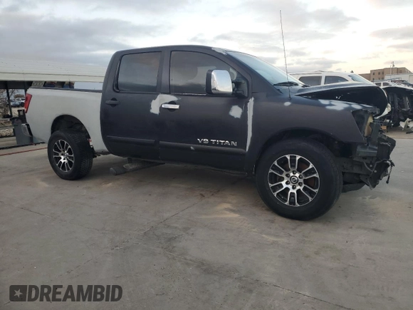 2013 Nissan Titan SL with VIN 1N6BA0ED1DN309886, listed as a Copart auction lot 84106124 with 139,036 mi miles and Salvage Title. Bid and sale history available at carsss.com. Image 4.