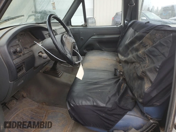 1992 Ford F-150 with VIN 2FTDF15Y6NCA51054, listed as a Copart auction lot 87954625 with 0 mi miles and Clean Title. Bid and sale history available at carsss.com. Image 7.