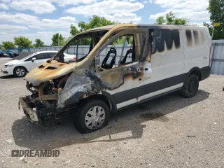 2018 Ford Transit with VIN 1FTYE1YM2JKB00026, listed as a Copart auction lot 58137764 with Not Provided miles and Non Repairable. Bid and sale history available at carsss.com. Image 1.