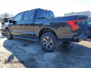 2023 Ford F-150 Lightning Pro with VIN 1FTVW1EL8PWG53681, listed as a Copart auction lot 42681505 with 7,570 mi miles and Salvage Title. Bid and sale history available at DreamBid. Image 2.