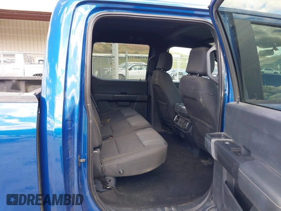 2024 Ford F-150 STX with VIN 1FTEW2LPXRFA56269, listed as a IAAI auction lot 41894302 with 12,941 mi miles and . Bid and sale history available at carsss.com. Image 8.