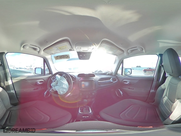 2018 Jeep Renegade Latitude with VIN ZACCJBBB3JPH41842, listed as a Copart auction lot 45906675 with NaN miles and Salvage Title. Bid and sale history available at carsss.com. Image 15.