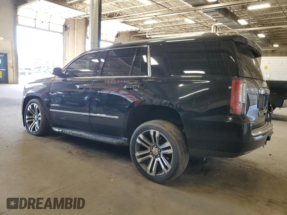 2017 GMC Yukon Denali with VIN 1GKS2CKJ7HR359853, listed as a Copart auction lot 50948535 with 183,409 mi miles and Salvage Title. Bid and sale history available at carsss.com. Image 2.
