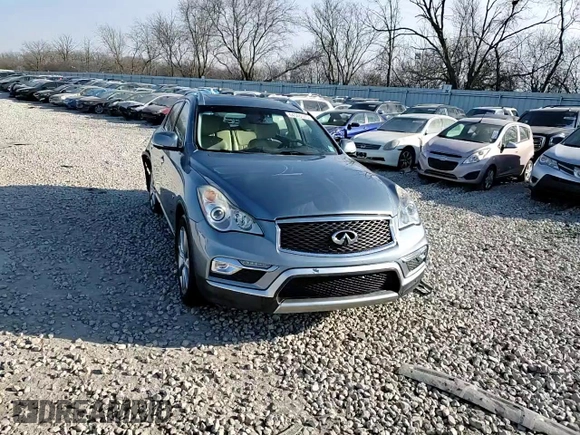 2017 Infiniti QX50 z VIN JN1BJ0RP7HM388499, wystawiony jako Copart lot #44345175 z przebiegiem 105 772 mil mil oraz Szkoda całkowita • Salvage title. Historia ofert i sprzedaży dostępna na DreamBid. Obrazek 14.